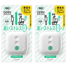 ST 雞仔牌 DEOX浴廁淨味芳香消臭力補充包 清爽綠香, 6ml, 2個