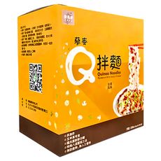 藜美麥 藜麥Q拌麵 油蔥風味 麵體80g + 醬包32g, 3包