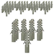 PANRICO 百利世 尼龍釘套 PN, 10 x 50, 100支