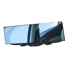 kurumapop 庫樂碼 車內加大後視鏡F藍鏡片(防眩抗反) 高清廣角 提升行車安全, 1個