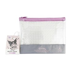 KUROMI 酷洛米 文件收納拉鍊袋, 約20x15CM, 1入