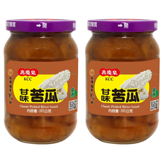 高慶泉 甘味苦瓜 Classic Pickled Bitter Gourd, 385g, 2罐