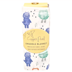 Copper Pearl 絲柔超彈力包巾 萌怪麥斯 (120x120cm) 嬰兒包巾