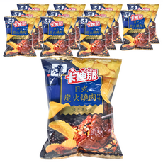 卡迪那 波浪洋芋片 日式炭火燒肉口味 58g x 12包