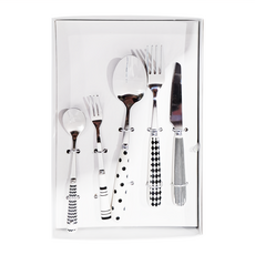 赫本風 餐具 Set 5件套, 410不鏽鋼+陶瓷, 25 x 17.5cm, 1組