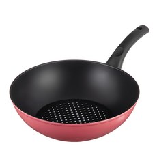 Tamsaa 電磁爐適用 鑽石圖案鍛造炒鍋 28cm, 1個