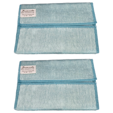 巧易潔 亮亮除油布, 除油吸水 免用洗劑 木質纖維, 30x22cm, 台灣製造, K7482, 2條, 1入