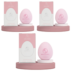 OKAYAMA 岡山 硅藻土吸濕防潮除臭蛋 (粉色 100g 3個) - 冰箱/鞋櫃好幫手