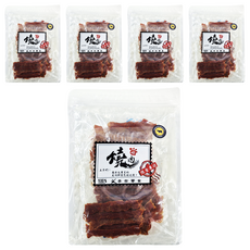 燒肉燒 100%手作零食, 牛肉條, 310g, 5包