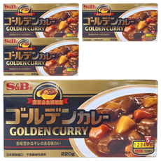 S&B 愛思必 金牌咖哩 220g, 4盒