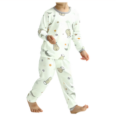 baa baa sheepz 抱抱羊 Goodnight 居家睡衣套裝 長袖上衣+長褲 95%竹纖維