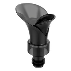 Solar Life 索樂生活 花瓣型紅酒倒酒器, 黑色, 1個