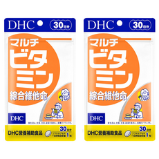 DHC 活力綜合維他命 富含維生素B1 12種均衡成分, 455mg, 30顆, 2包