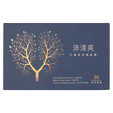 沛清爽膠囊，冬蟲夏草菌絲體，30 顆素食膠囊, 1盒