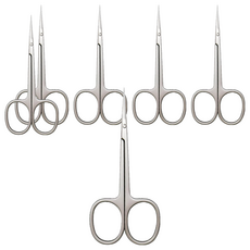 SUNDEN 極致細俐落女主管設計細皮彎剪 不鏽鋼材質 尺寸4.6 x 10.7cm, 6件