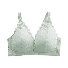 香草甜心 前開式蕾絲透氣薄墊無鋼圈哺乳內衣