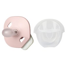 MOTHER-K 拇指安撫奶嘴 附收納盒, 新生兒用, 星夜玫瑰 夜光款, 1個