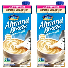 BLUE DIAMOND 藍鑽 無糖杏仁飲 咖啡師, 946ml, 2瓶