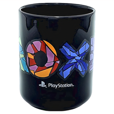 PlayStation OLP 馬克杯, 黑色 + 彩色標誌icon, 1個