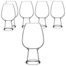 Luigi Bormioli 小麥啤酒杯 780ml, 6入, 188mm, 1組