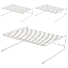 NATURE LIVING URBAN廚房瀝水收納架, 22.5 x 25.5 x 9cm, 都市奶油, 3個