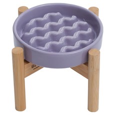 PEHOM 慢食扭扭碗 + 架子 S, 1個, 紫色