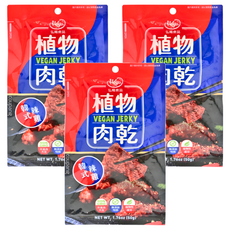 Hoya 弘陽食品 植物肉乾 韓式辣雞風味, 50g, 3包
