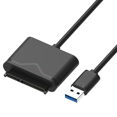 Neon 台灣霓虹 USB3.0轉SATA 2.5/3.5吋硬碟轉接線，支持16TB以上，傳輸速率6Gbps, 27cm, 1個
