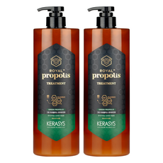 KERASYS 綠蜂膠活力光澤護髮乳 3種蜂膠打造蜂蜜般光澤, 1L, 2瓶