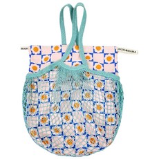 Zappgirlbrabra 泰國網袋手提包 -N-02 215g, 38 x 35.5cm 背帶25cm, 彩色