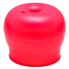 haakaa 萬用防溢漏吸管杯套，高彈性矽膠材質, 紅色, 1個, 35g