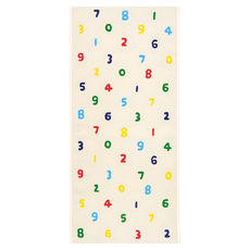 SOU SOU 京都新和風 今治紗布純棉毛巾 柔軟親膚, 彩色數字, 1條