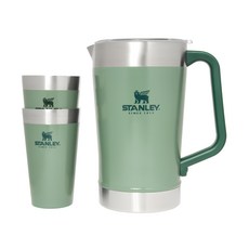STANLEY 經典系列 不鏽鋼保溫杯3件組, Green, 1組, 470ml
