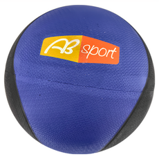 AB Sport 健身重力球(10KG)-藍黑色，橡膠材質, 1個