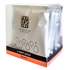 MARUYAMA COFFEE 丸山珈琲 低咖啡因濾泡單品咖啡, 11g, 5包, 1盒
