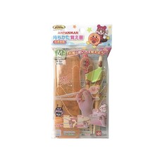 LEC ANPANMAN 麵包超人 快樂學習筷組, 15cm, 2~4歲幼童適用, 慣用右手設計, 含輔助器和收納盒, 綠色, 1雙