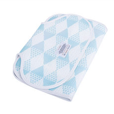 YODO XIUI 3D薄款推車座墊 透氣舒適 柔軟親膚 通用尺寸, 蒂芬妮綠, 1個