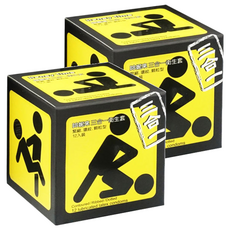 Honey Time 哈妮來 樂活套三合一保險套 黃, 12入, 2盒