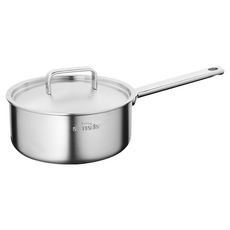 Kitchenspring Armada 貝弗莉單柄湯鍋 含蓋 16cm-不鏽鋼鍋 適用多種爐具, AMB-16071, 1組