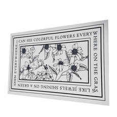 硅藻泥軟墊, 80 x 50cm, 半夏花園