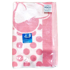 LIFE 來福牌 條紋提花浴墊 粉色 台灣製 100%棉, 1個