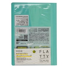 KING JIM FLATTY 多用途收納袋, 超薄輕量設計, A6, 1個