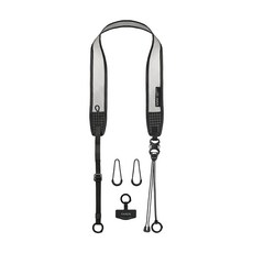 bitplay 漫遊相機背帶套裝, 頸掛/斜挎兩用, 帶手機殼, SP-WMS-BK-V1-01, 1組