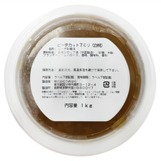 梅原 糖漬白桃, 1kg, 1罐