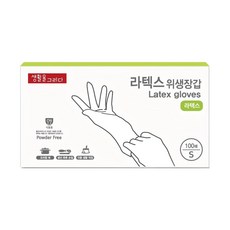 Draw Life 乳膠手套 100入 無粉, 白色, 小(S), 1盒