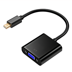 Neon 台灣霓虹 Mini DP公轉VGA母轉接線 EDV4, 25cm, 1條