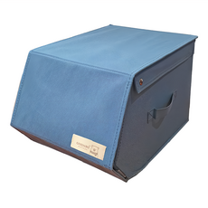 GOZENBO 御膳坊 含蓋斜取收納箱 38 x 26 x 245cm, 輕丹寧, 1個