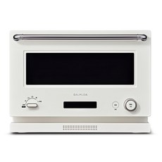 BALMUDA 百慕達 微波烤箱 白色，簡約設計，多功能烹調，輕鬆享受美味, BTR-K09C