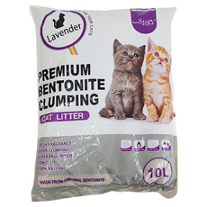 SINOFIZ 中諾 超細圓球貓砂 (10L), 薰衣草, 1袋