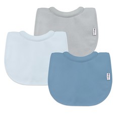 green sprouts 小綠芽 三層吸水 防水 口水巾圍兜組